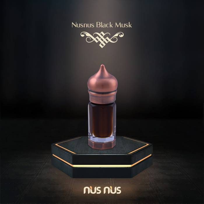 مسك أسود 12 مل Nusnus