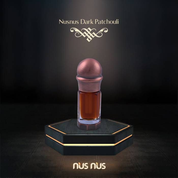 باتشولي أسود 12 مل Nusnus