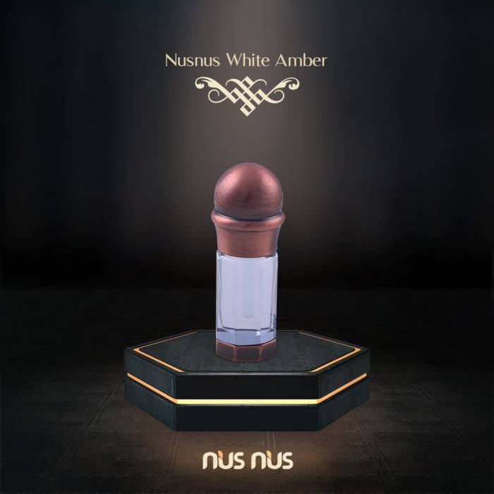 عنبر أبيض 12 مل Nusnus