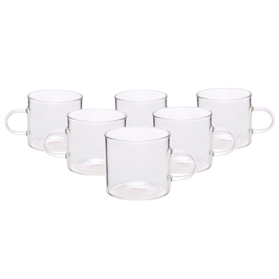 6 Person Espresso Cup in Bambum Set - Thumbnail