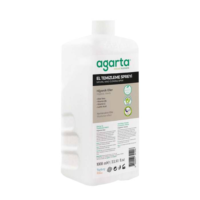 Agarta Natural Hand Cleaning Spray 1000 ml