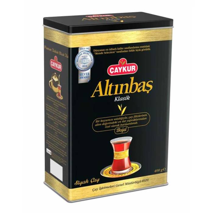 Altınbaş Klasik Teneke Kutu Siyah Çay 400 Gr