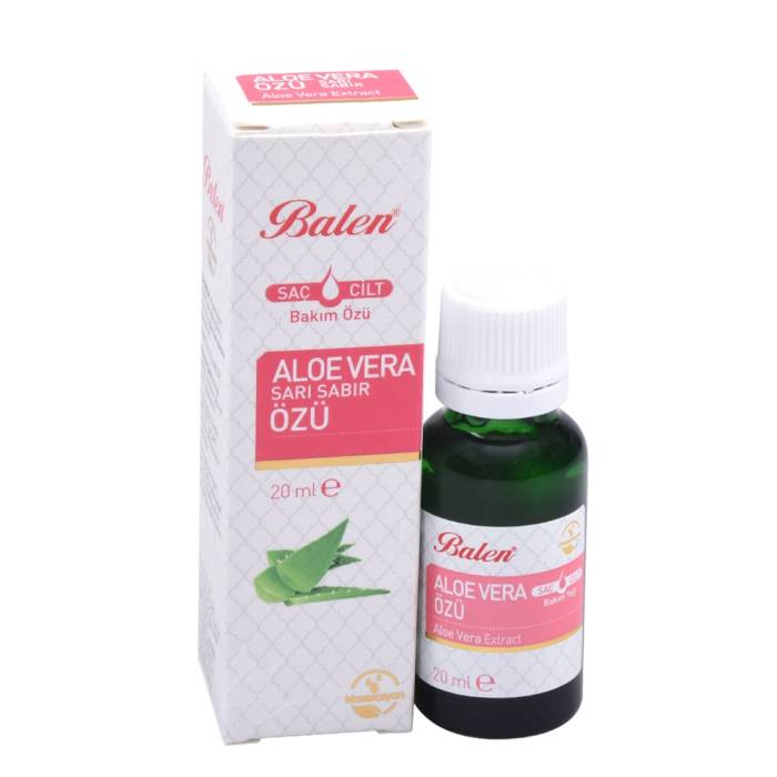 Balen Aloe Vera-Sarı Sabır Yağı 20 ml