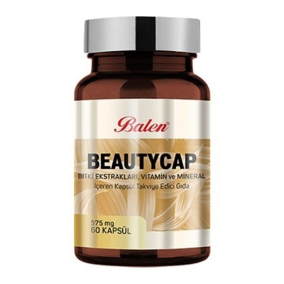 Balen - Balen Beautycap Bitki Ekstraktları Ve Vitamin 575 Mg 60 Kapsül