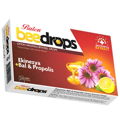 Balen - Balen Beedrops Ekinezya+Bal-Propolis Limon Aromalı Drops