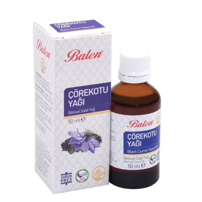 Balen Çörekotu Yağı 50 Ml