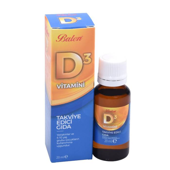 Balen D3 Vitamini 20 ml