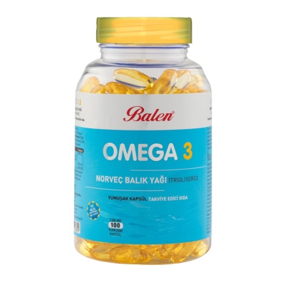 Balen - Balen Omega 3 Norwegian Fish Oil 1380 Mg 100 Capsules (Triglyceride Form)
