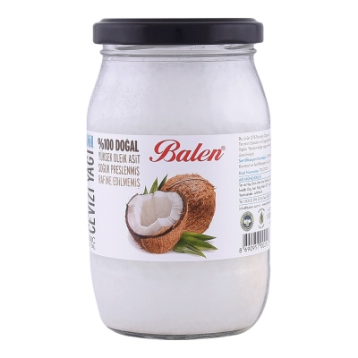 Balen - Balen Organik Hindistan Cevizi Yağı 300 Gr