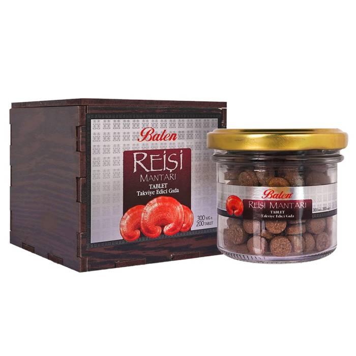 Balen Reishi Mushroom Tablets 300 Mg 200 Tablets