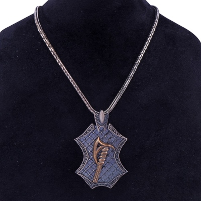 Axe Model 925 Sterling Silver Necklace - 2