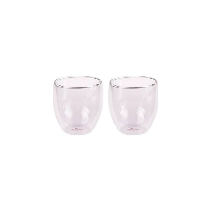 Bambum Chika-2 Person Double Walled Glass Set