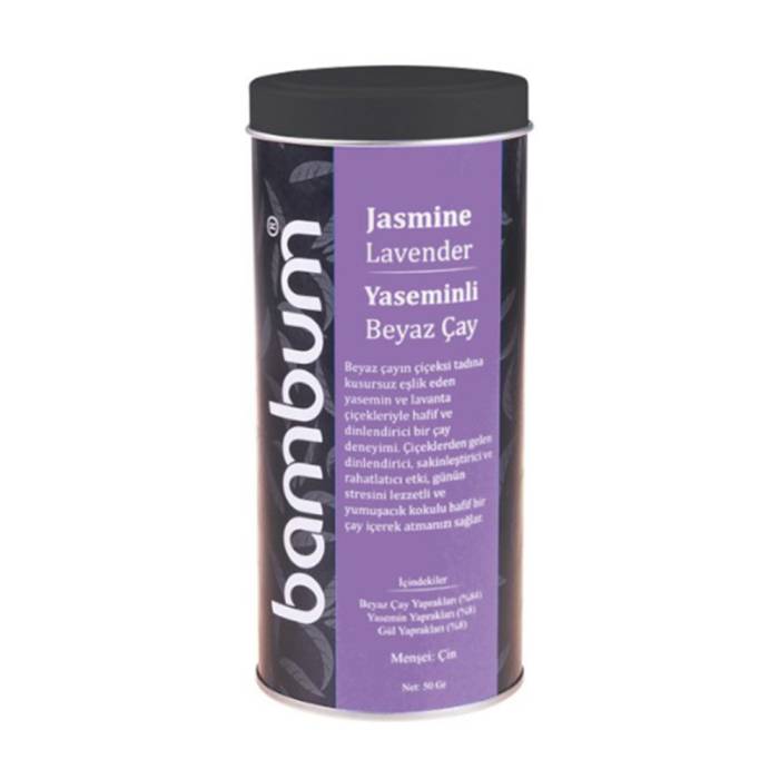 Bambum Jasmine Lavender - White Tea With Jasmine And Lavender