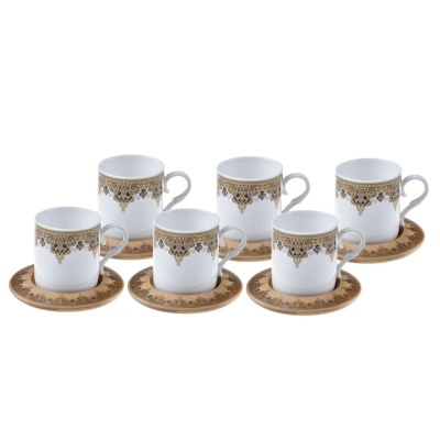 Bambum - Bambum Aleris - 6 Person Coffee Cup Set Narrow