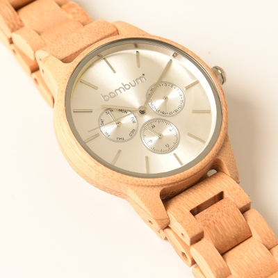 Bambum B0482 Bamboo Men's Wristwatch - Thumbnail