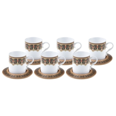 Bambum - Bambum Fervia - 6 Person Coffee Cup Set Narrow