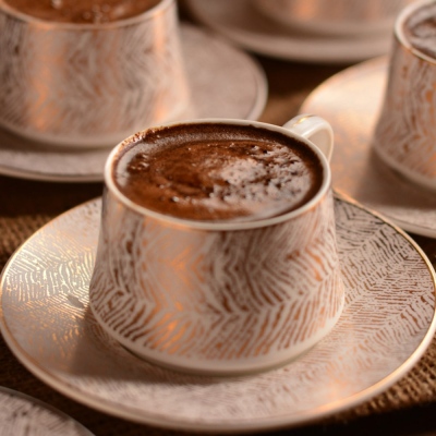 Bambum Lusso Prestige 6 Person Coffee Cup Set - Thumbnail