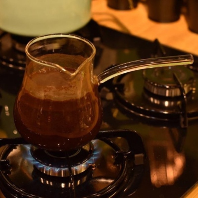 Bambum Meva Glass Coffee Pot 500 ml - Thumbnail