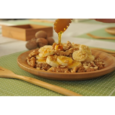 Bambum Natural Bamboo Honey Spoon (Caldi) - Thumbnail