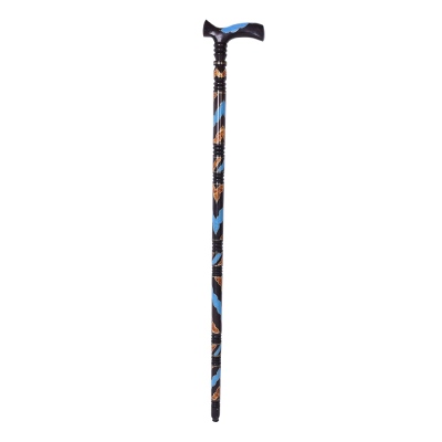 nusnus - Blue-Brown Pearl Embroidered Walking Stick