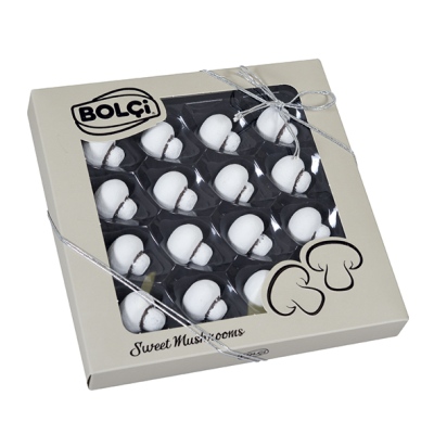 Bolçi - Bolçi White Mushroom Dragee 16 Pcs 250 Gr