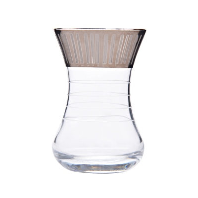 Camhare Beliz Platin 6 lı Çay Bardağı 42381 - CAMHARE