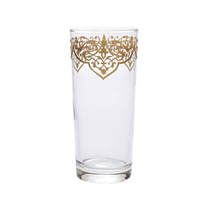 Camhare Berk Gold 6-piece Lemonade Glass 62508