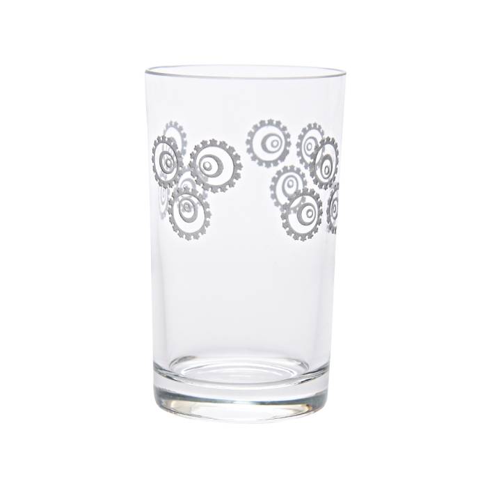 Camhare Cintemani Platinum 6 Coffee Water Glass 62508/K