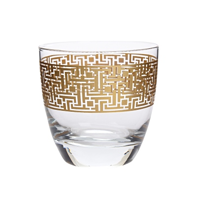 CAMHARE - Camhare Labirent Altın 6 lı Meşrubat Bardağı 42030