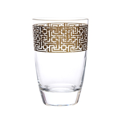 CAMHARE - Camhare Labirent Altın 6 lı Su Bardağı 42040