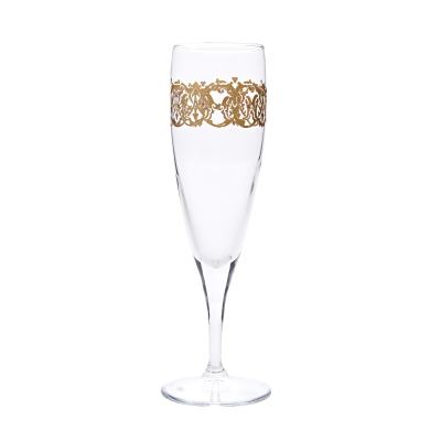 CAMHARE - Camhare Rumi Altın 6 lı Şampanya Bardağı 44896