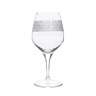 Camhare Sarma Kaftan 6 lı Ayaklı Bardak Platin 41020 - CAMHARE