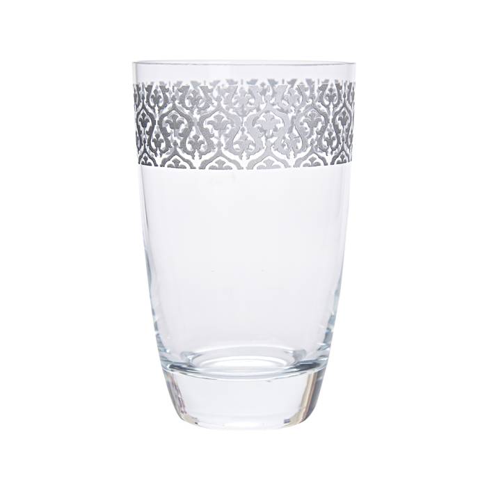 Camhare Sarma Kaftan Silver 6-piece Soft Drink Glass 42040