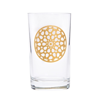 CAMHARE - Camhare Seljuk Gold 6-piece Coffee Water Glass 62508/K
