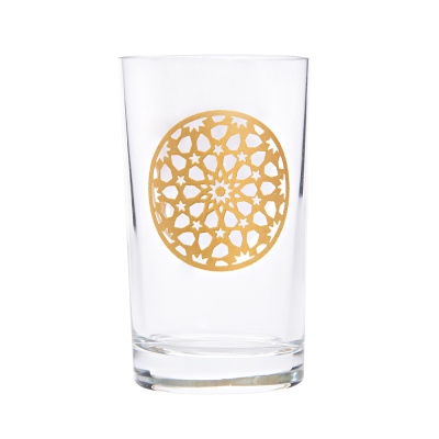 CAMHARE - Camhare Seljuk Gold 6-piece Coffee Water Glass 62508/K