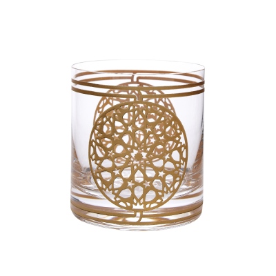 CAMHARE - Camhare Seljuk Gold 6-piece Whiskey Glass 12305