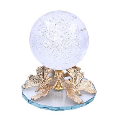 Canba - Canba Large Golden Butterfly Globe 14 cm