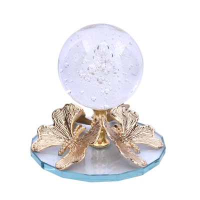 Canba - Canba Small Golden Butterfly Globe 12.5 cm