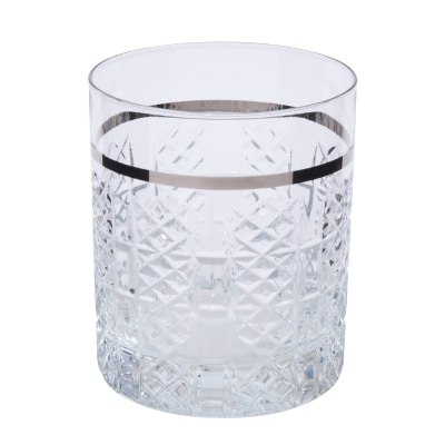 Canba - Canba Paris Boutique 6-piece Water Glass Platinum