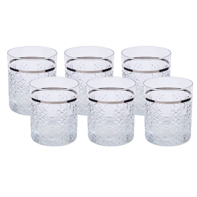 Canba Paris Boutique 6-piece Water Glass Platinum - 2
