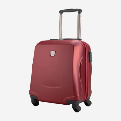 Cantaş - Cantas Abs Travel Bag 1068/012 Small Size Tile Red