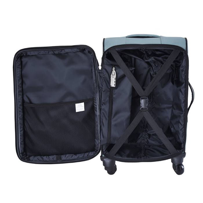 Cantaş Çekçekli Seyahat Çantası 188/012 Küçük Boy Su Yeşili - 5