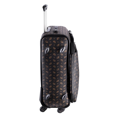 Cantas CS Printed 4 Wheeled Cabin Suitcase 555/012 Black - 3