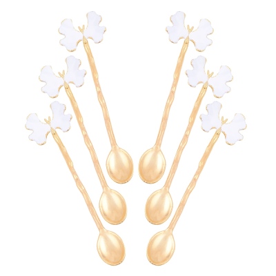 OASİS - Teaspoon Oasis White Butterfly 6 pcs