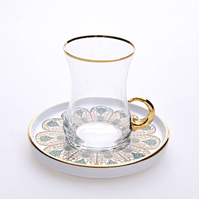 Tea Set with Handles 12 Pieces Hürrem M02051