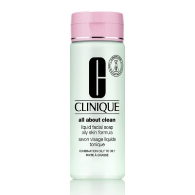 Clinique - Clinique Liquid Facial Soap Oily Skin Likit Yüz Temizleme Jeli 200Ml