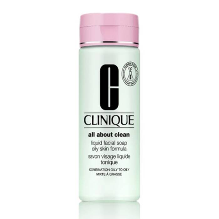 Clinique Liquid Facial Soap Oily Skin Likit Yüz Temizleme Jeli 200Ml