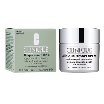 Clinique - Clinique Smart SPF 15 Smart Repair Day Moisturiser 50 ml For Dry and Dry Combination Skin