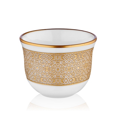 Koleksiyon - Collection Gawa Coffee Set 6 Pieces Ottoman Gold Premium