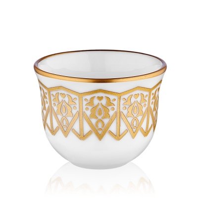 Koleksiyon - Collection Gawa Coffee Set 6 Pieces Seljuk Gold Premium